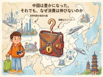 中国は豊かになった。それでも、なぜ消費は伸びないのか