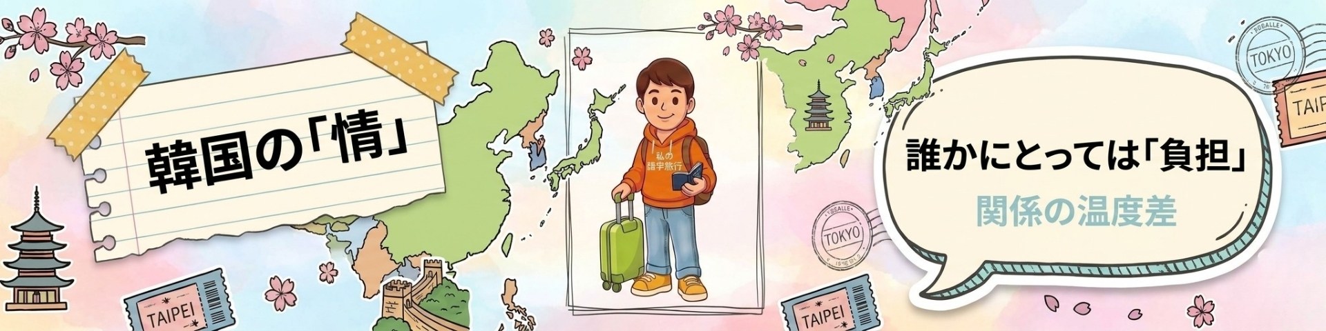 韓国の"情"、日本の"距離感"――私が10年かけて気づいたこと