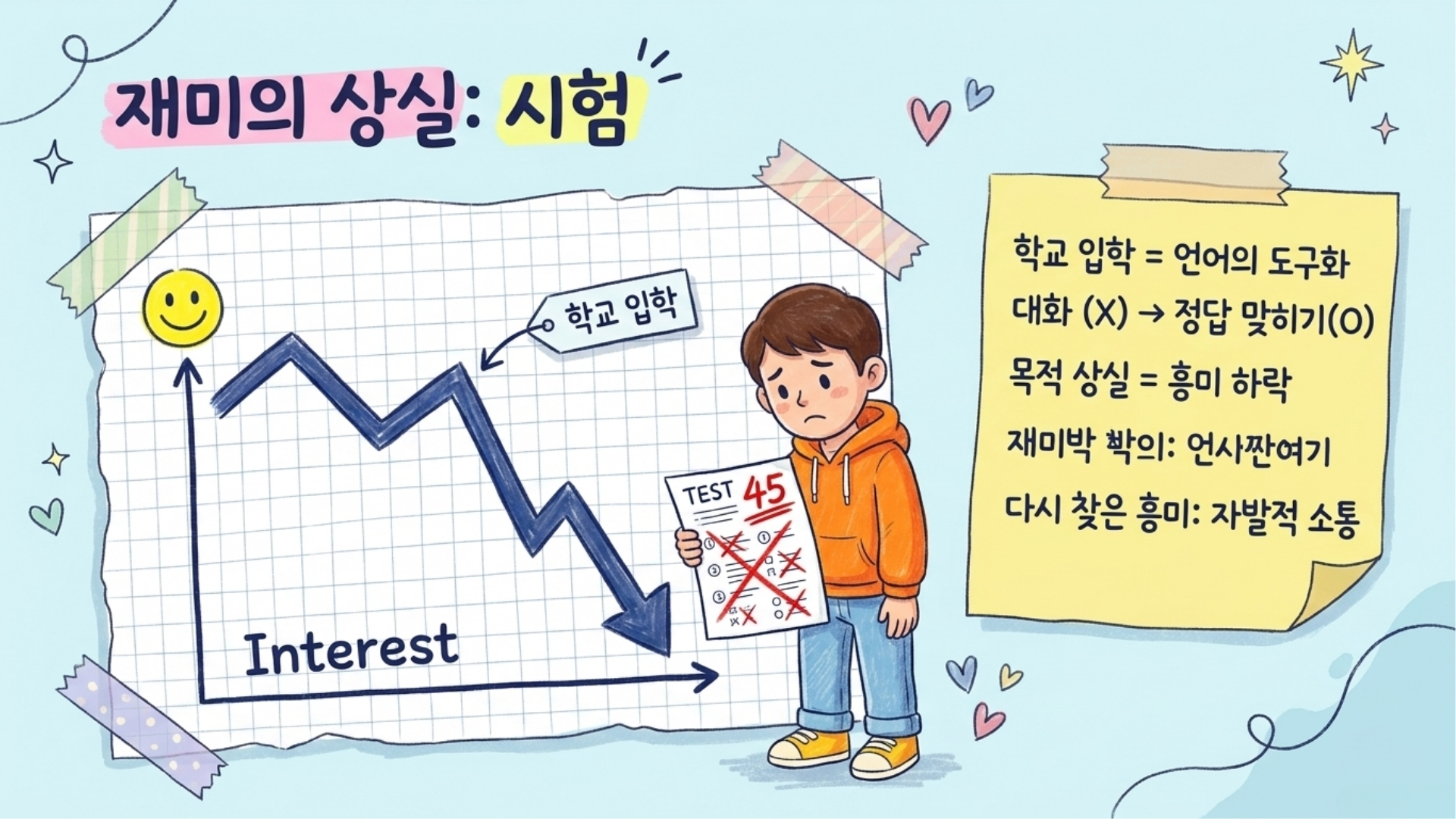 시험 과목이 된 외국어 공부