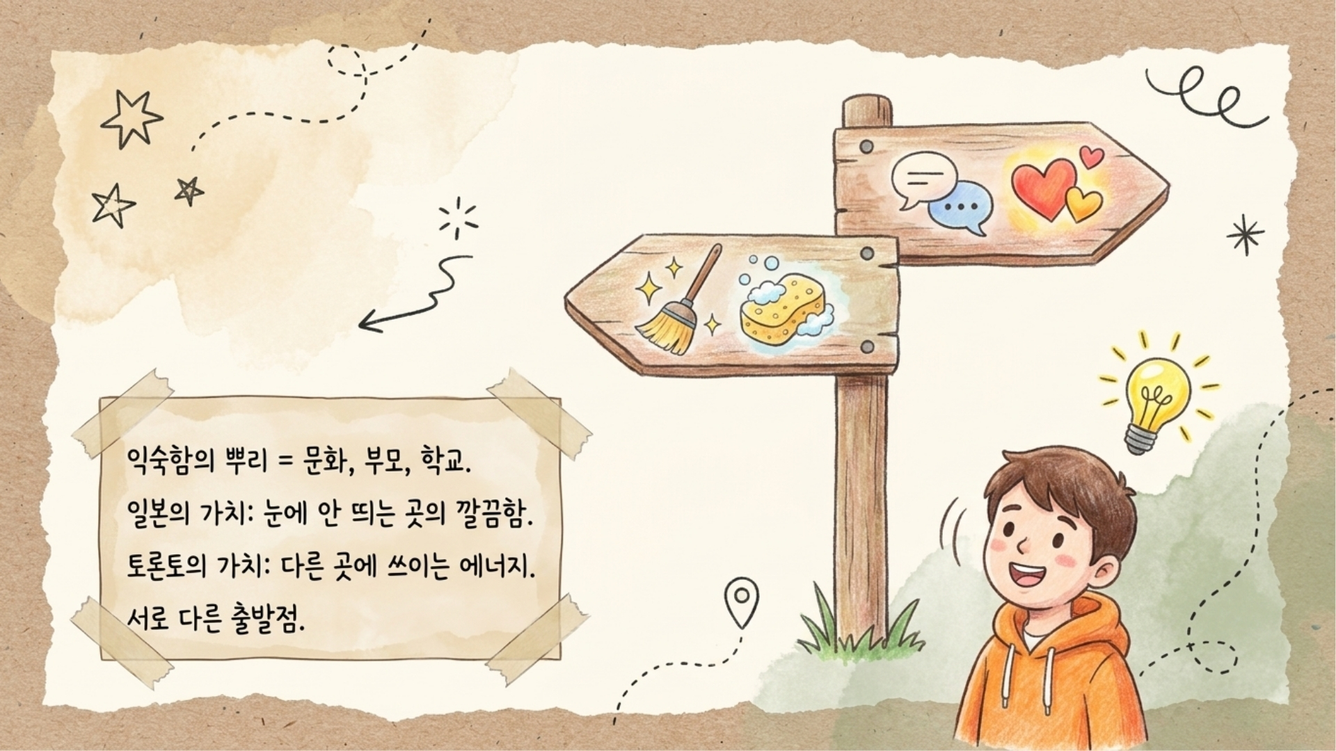 각자 다른 기준을 가진 두 도시