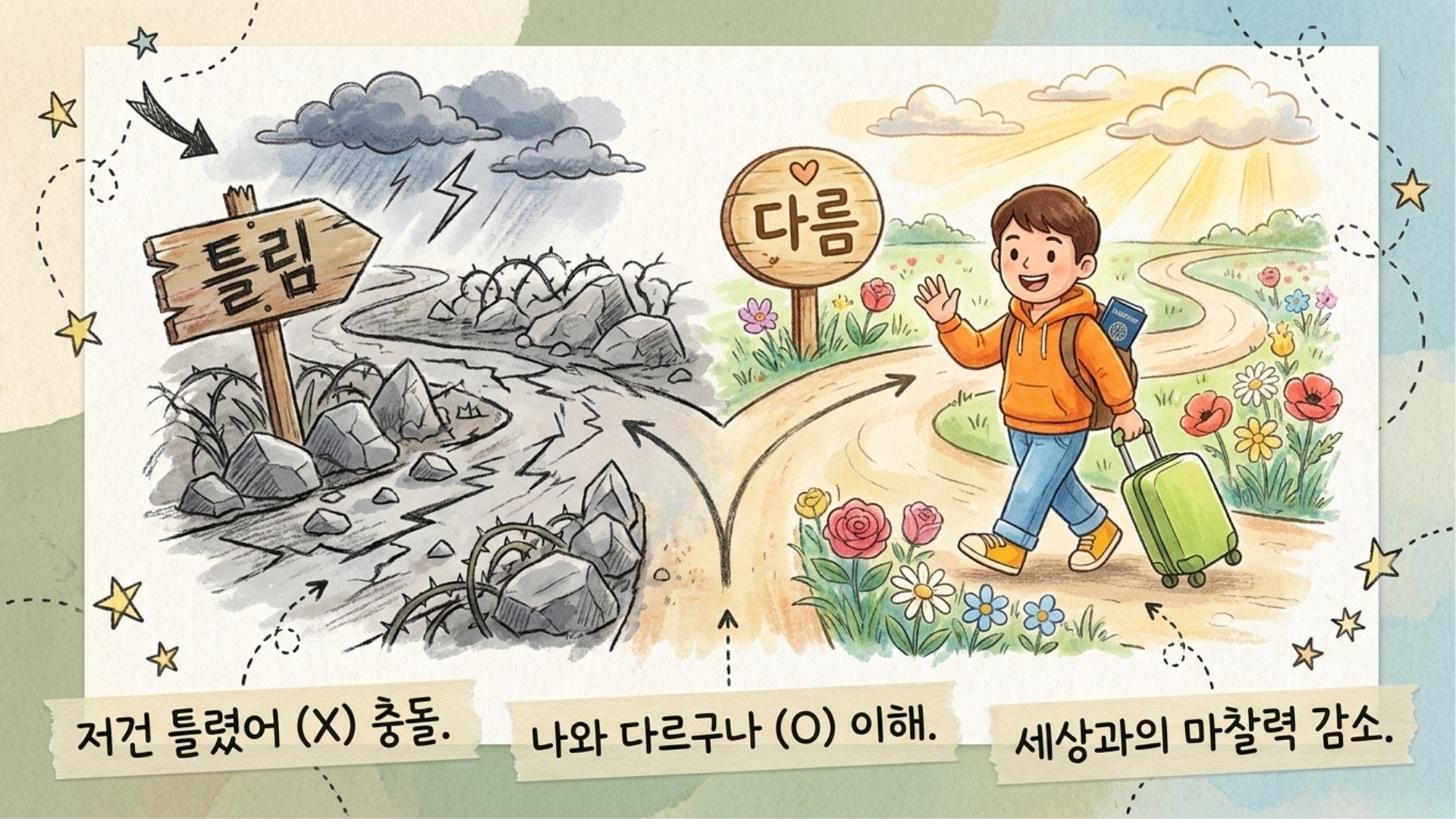 여행에서 발견한 자신의 기준