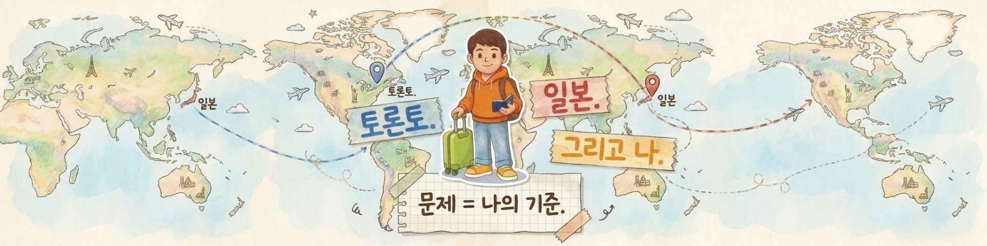 나는 왜 토론토에서 계속 일본을 찾고 있었을까